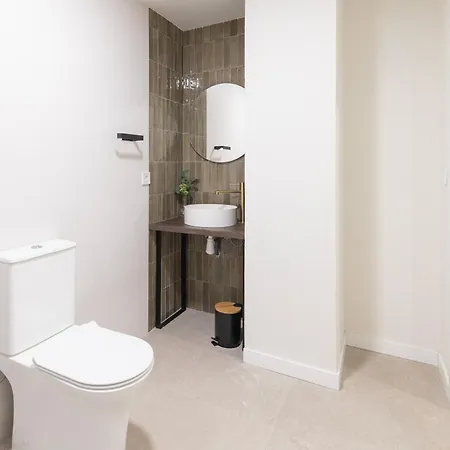 شقة Ag7 Loft Espaciosos Estudios Con Terraza Cercanos Al Metro Zona Ayora