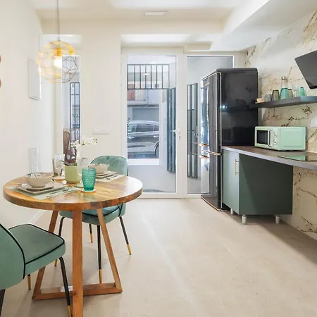 شقة Ag7 Loft Espaciosos Estudios Con Terraza Cercanos Al Metro Zona Ayora